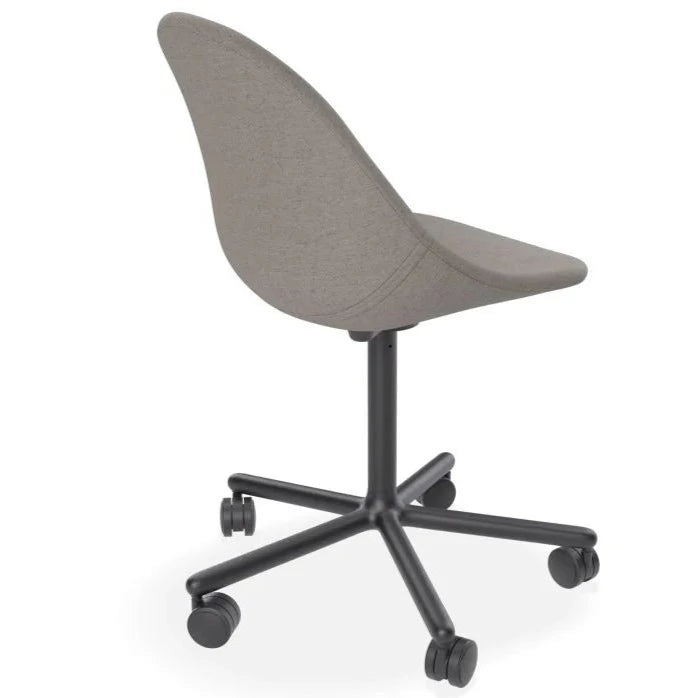 Pebble Essence Swivel Base with Castors Dining Chair