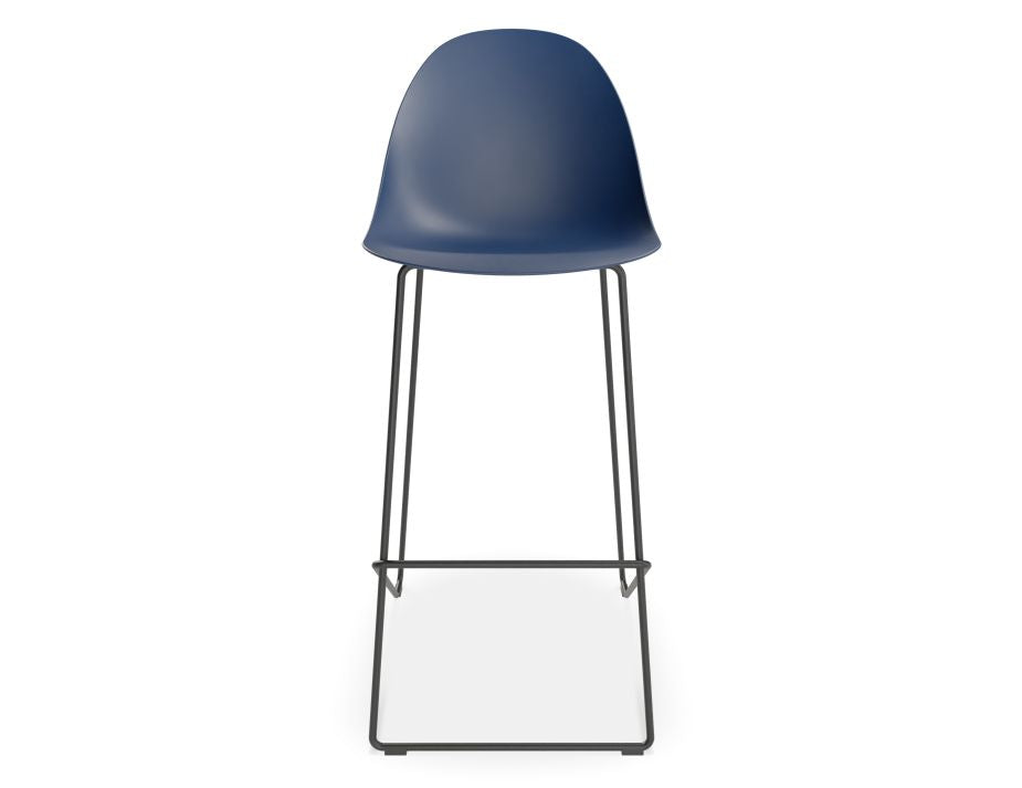 Pebble Harmony Black Base Stool 75cms (Available in 3 Colors)