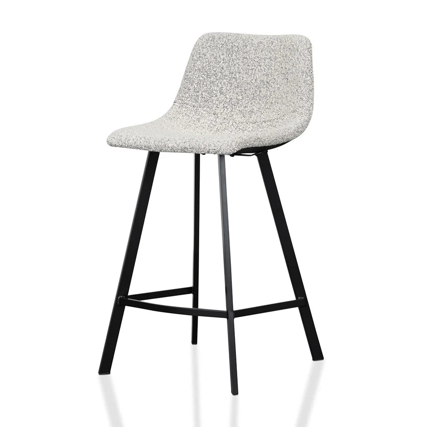 Pepper Boucle Bar Stool 65cms Set of 2 - Grey