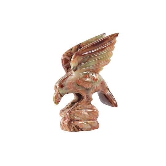 Perfect Display Marble Eagle Figurine 15cms - Available in 4 Colors