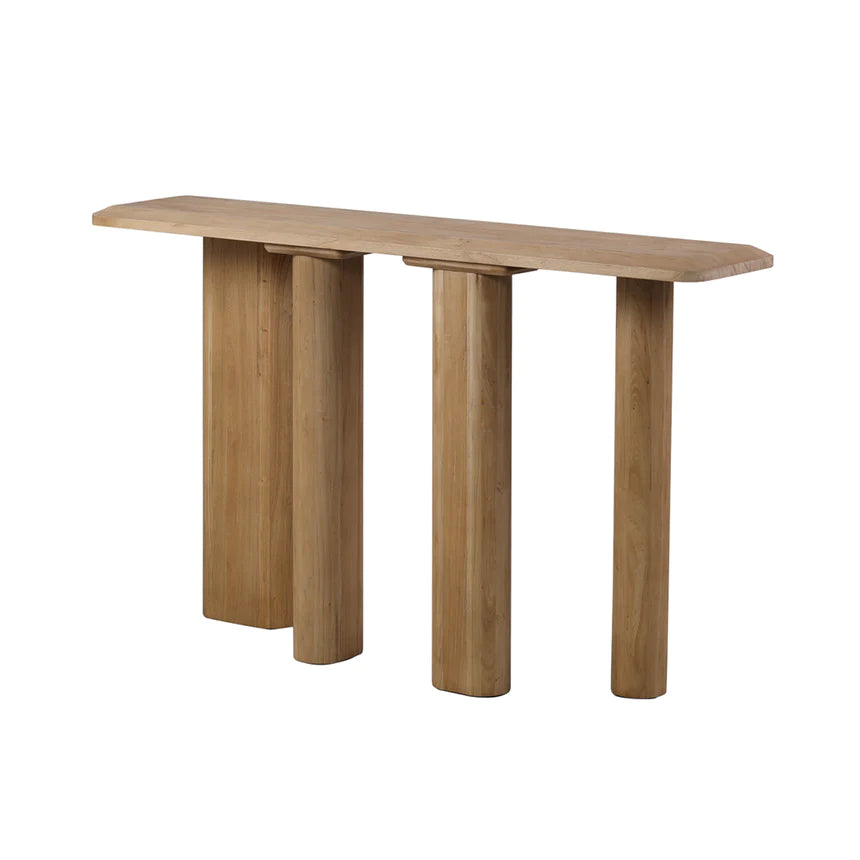 Pillar Base Designer Console Table 160cms