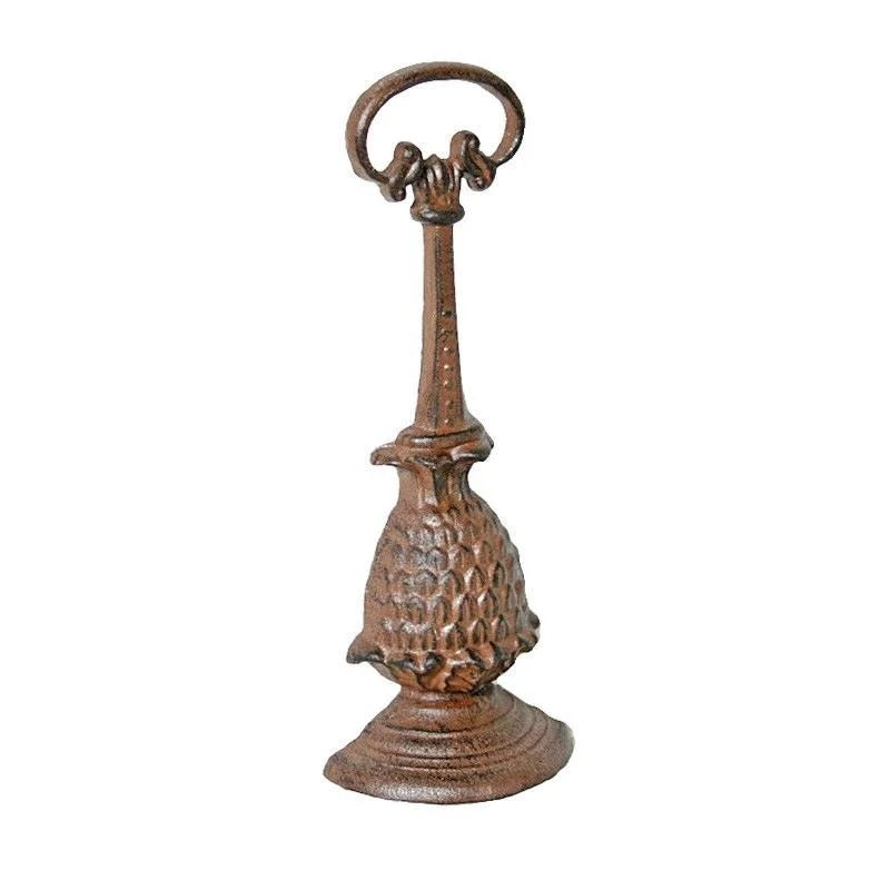 Pineapple Cast Iron Door Stopper With Handle