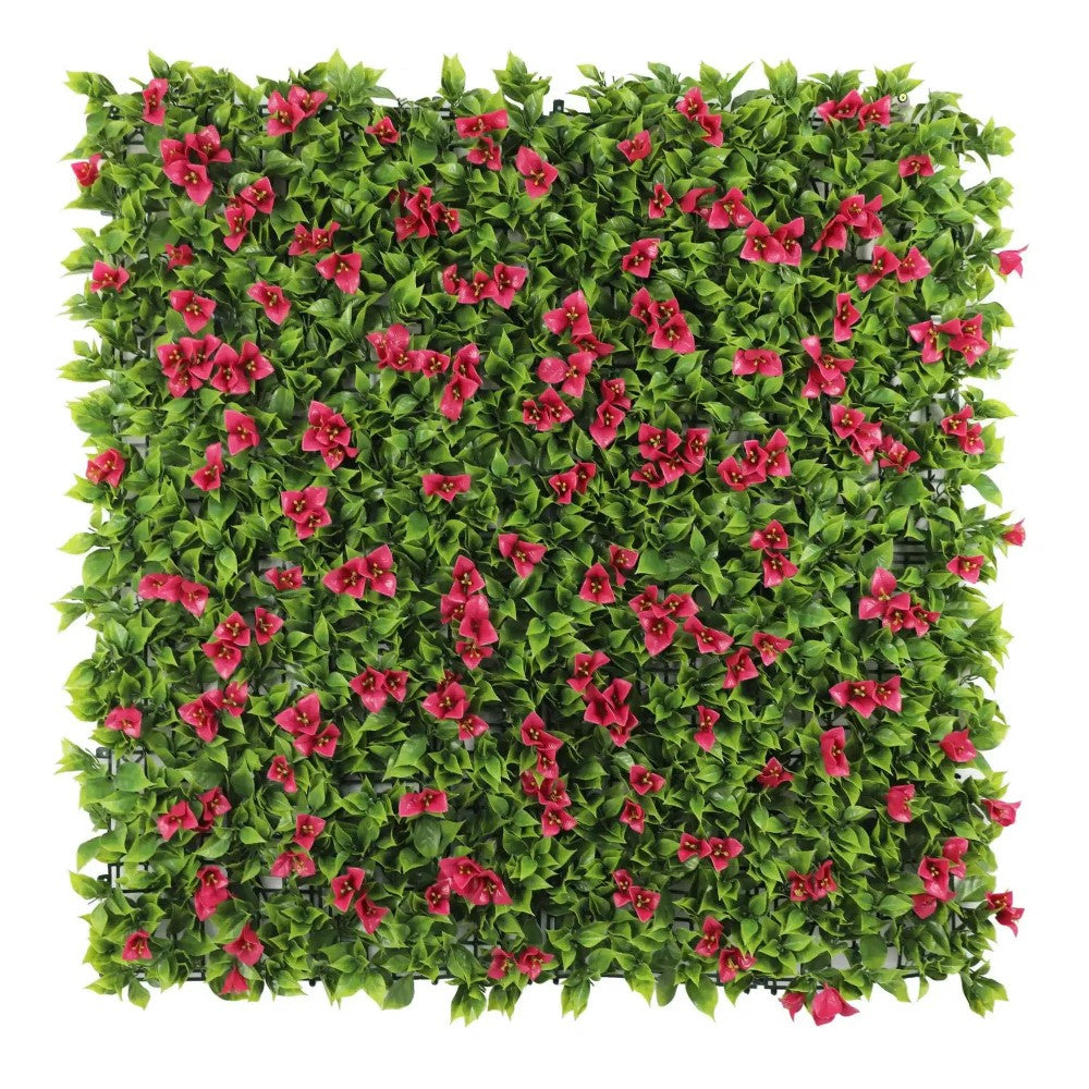 Pink Blossom UV Resistant Vertical Garden 1m X 1m