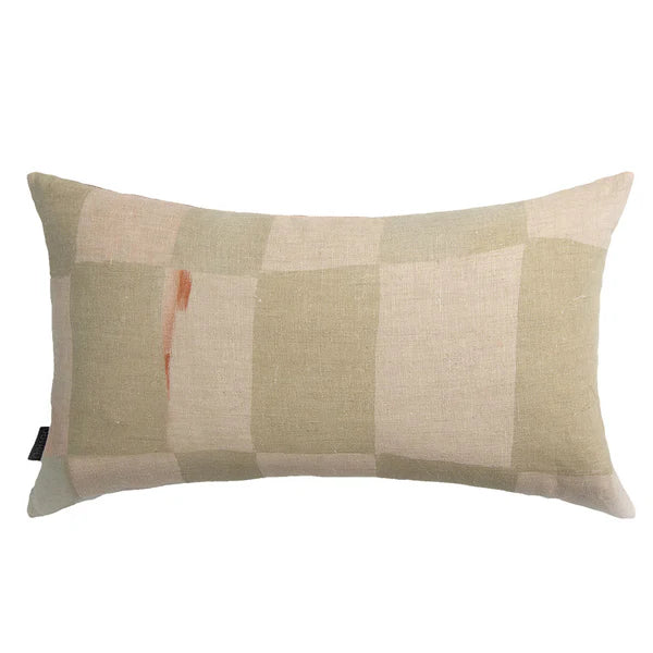 Planted Lumbar Double-Sided Pattern Cushion - 50x30cms