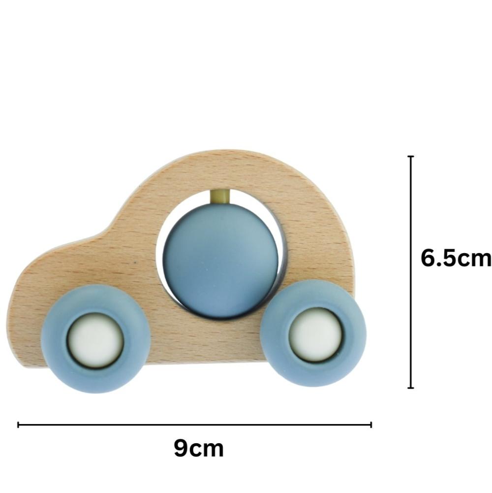 Play, Learn, and Roll Eco Spin Car - Blue