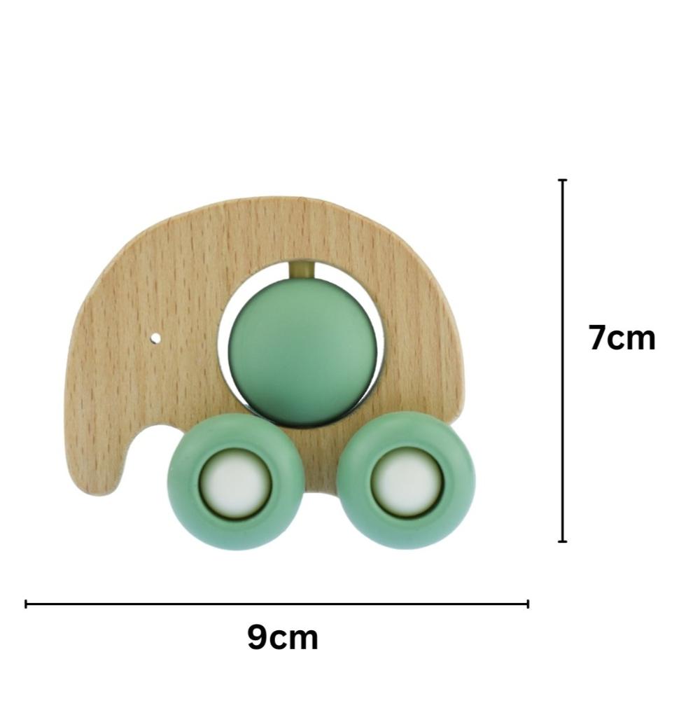 Play, Learn, and Roll Eco Spin Elephant - Green