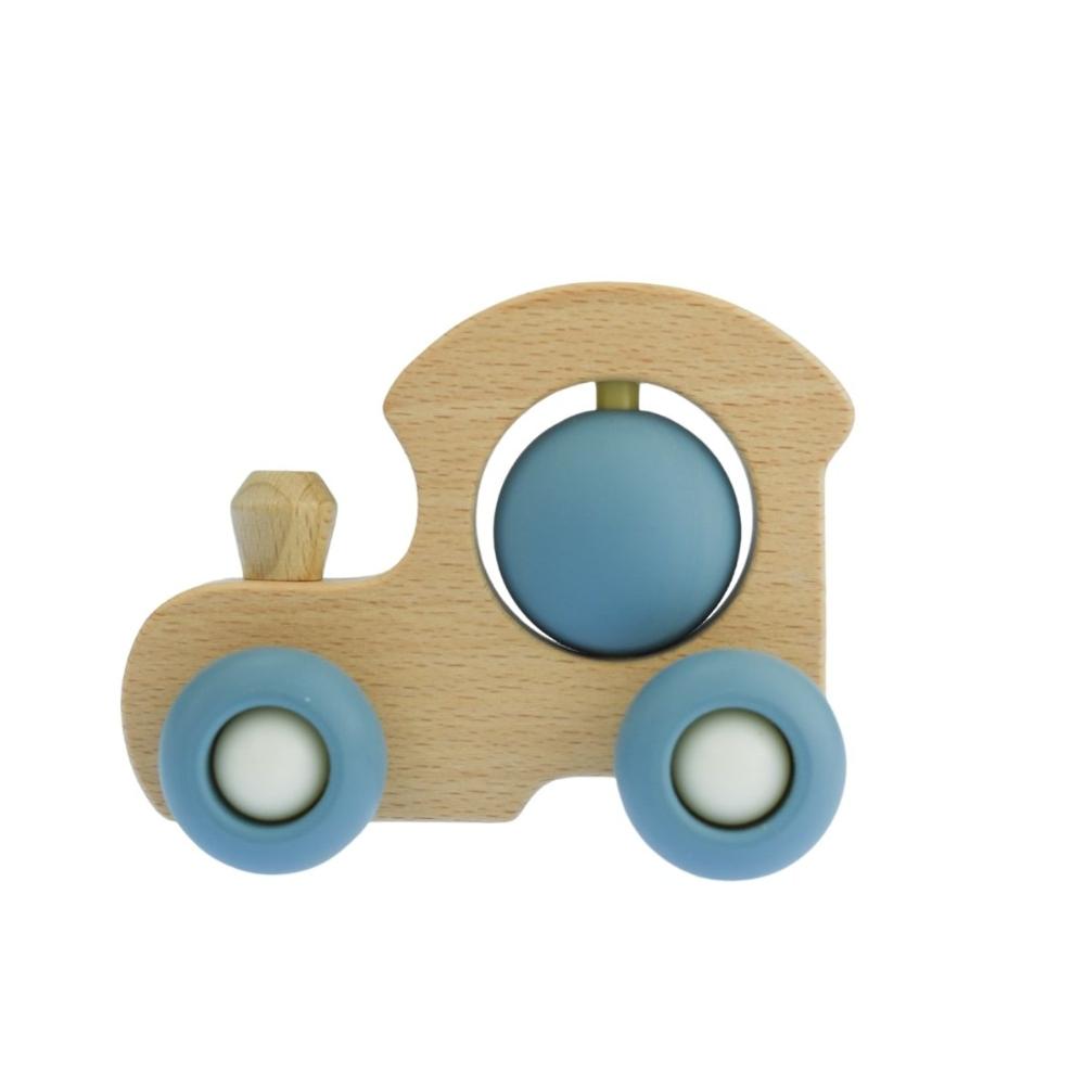 Play, Learn, and Roll Eco Spin Tractor - Blue