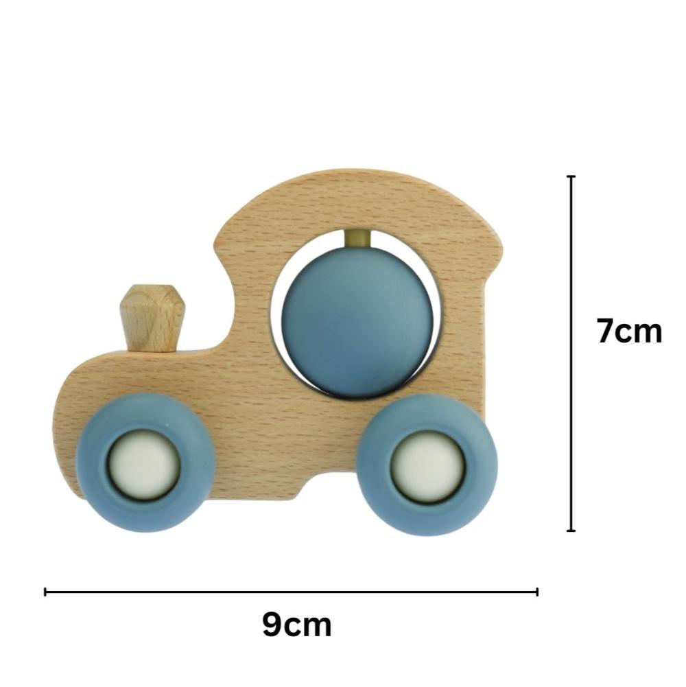 Play, Learn, and Roll Eco Spin Tractor - Blue