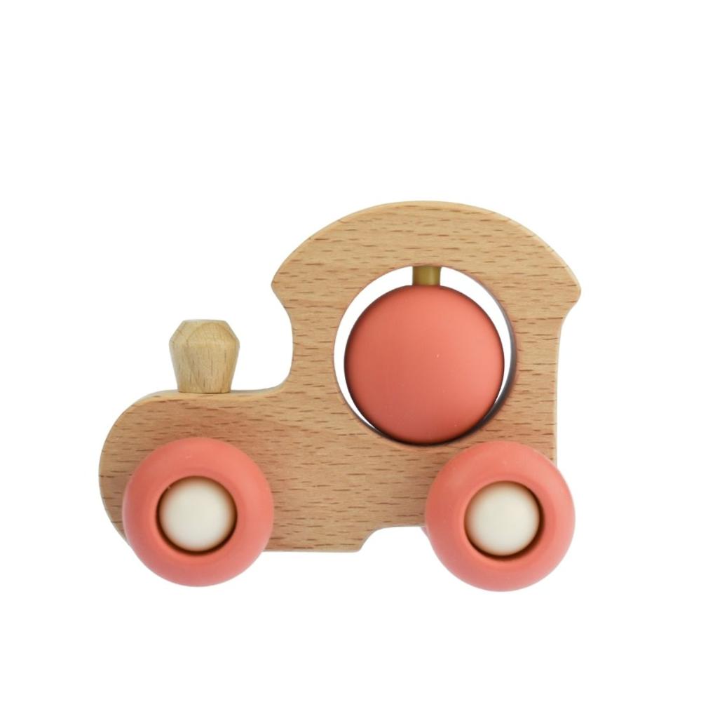 Play, Learn, and Roll Eco Spin Tractor - Red