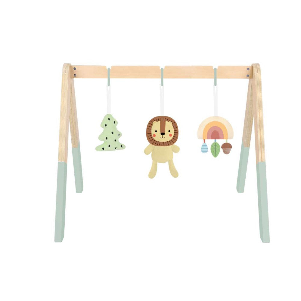 Playful Forest Friends Lion Baby Gym Set