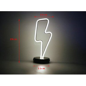 Playful Illumination LED Neon Lamp - Lightning