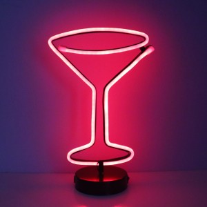 Playful Illumination LED Neon Lamp - Martini