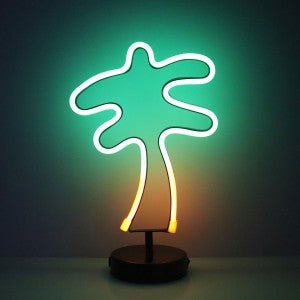 Playful Illumination LED Neon Lamp - Palm Tree