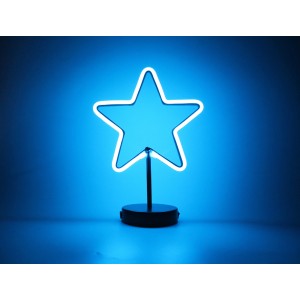 Playful Illumination LED Neon Lamp - Star