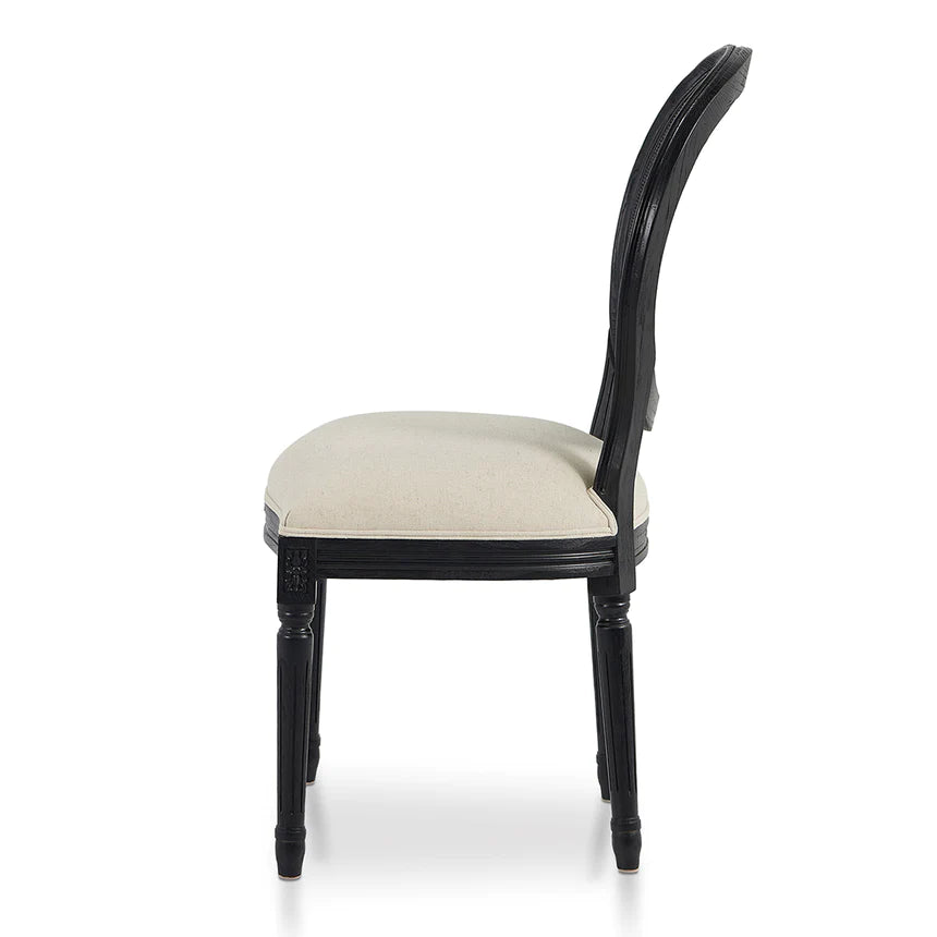 Plush Essence Dining Chair - Black (Set of 2)