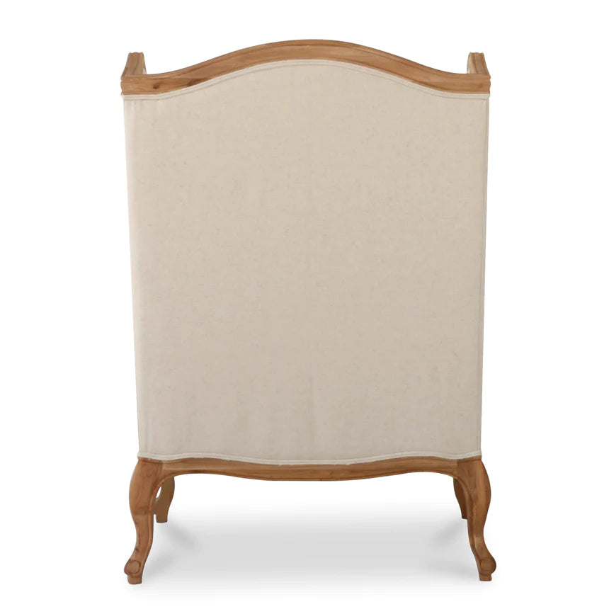 Plush Paradise Lounge Armchair - Light Beige