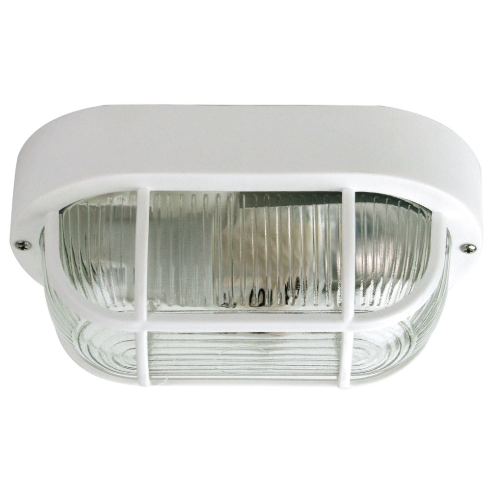 Poly-Acrylic Bunker Outdoor Wall Light (Available in 2 Colors)