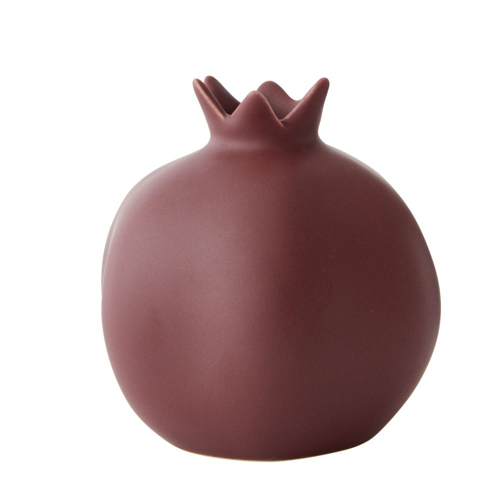 Pomegranate Glazed Ceramic Vase (Choose from 3 Sizes)