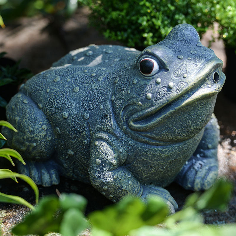 Pond Frog Outdoor Statue