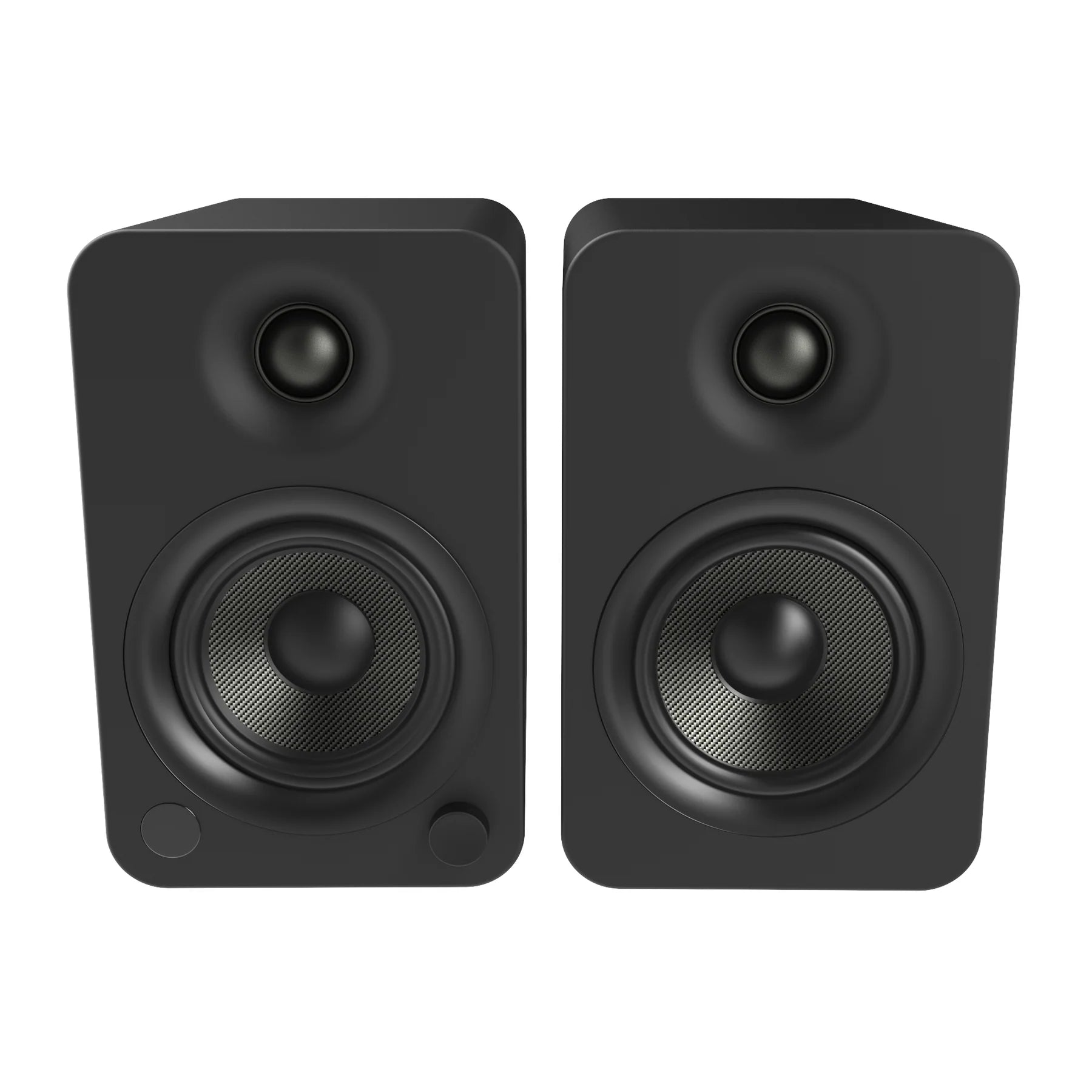 Powered Bookshelf Speakers with Bluetooth - Black