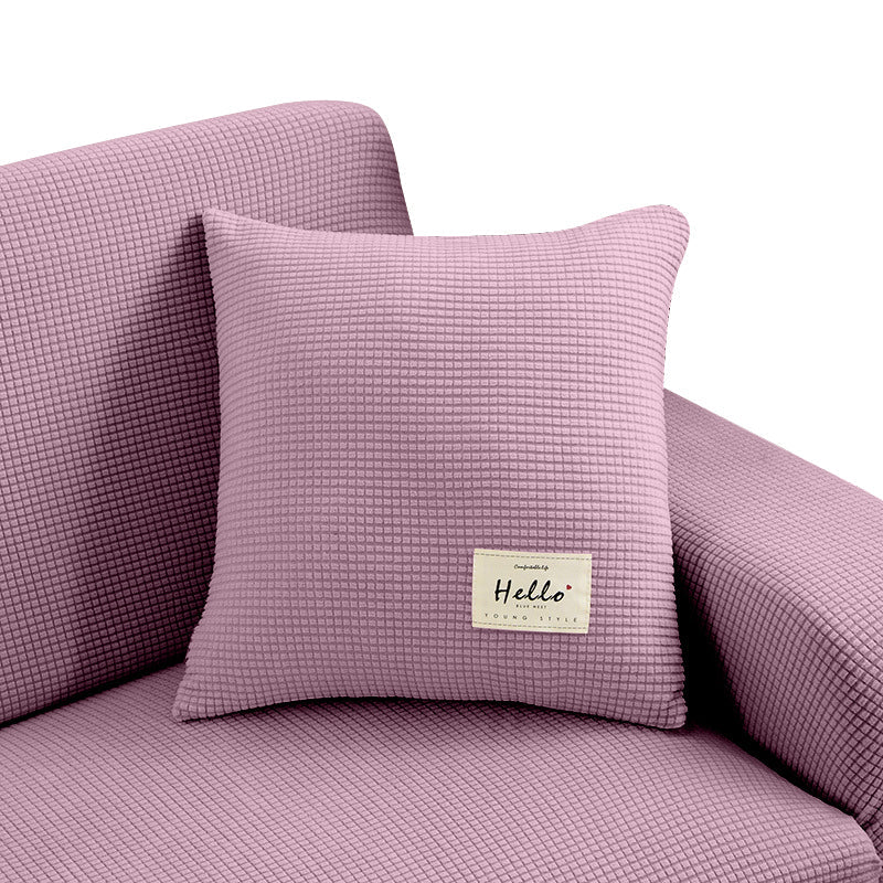 Premium Polyester Stretchable Cushion Pillowcase - Lavender -45 x 45cms