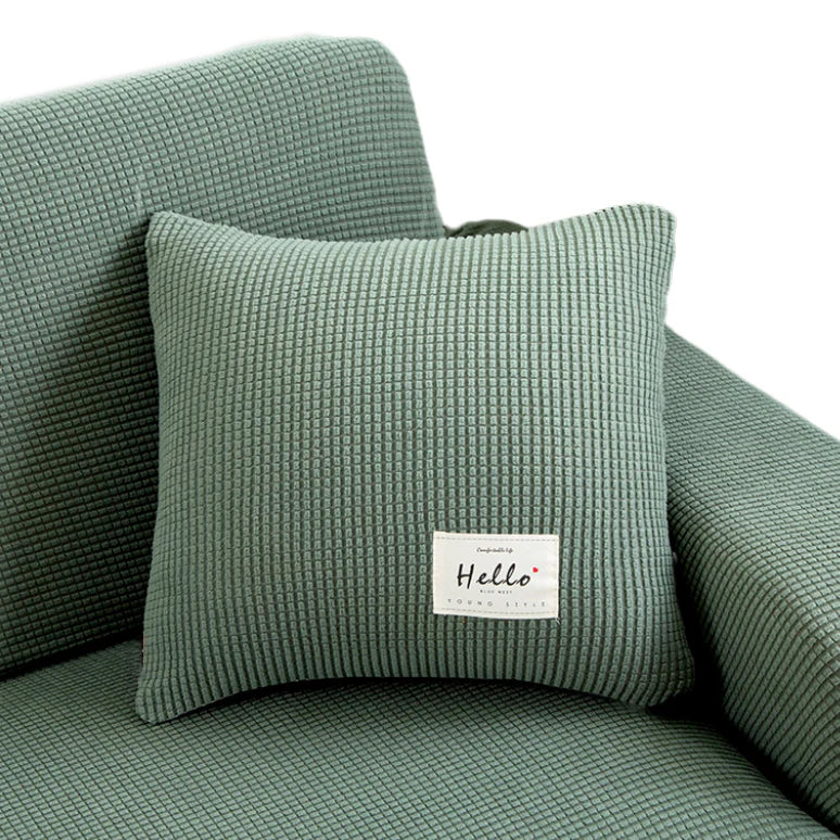 Premium Stretchable Cushion Pillowcase - Cypress Green -45 x 45cms