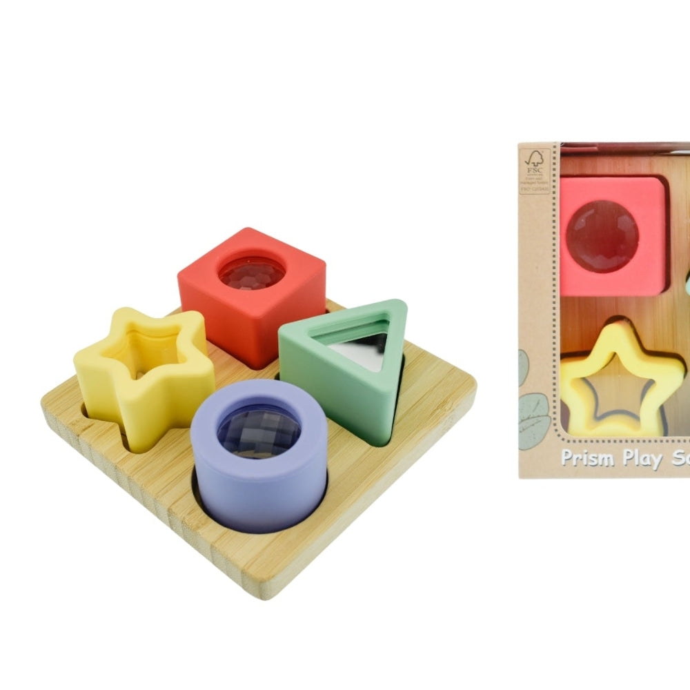 Prism Pals Silicone Shape Sorter - Engaging Sensory Play