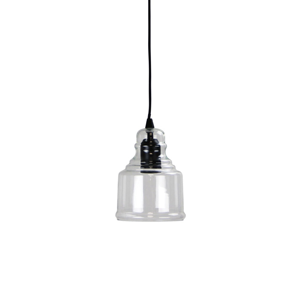 Pure Light Clear Glass Pendant Light