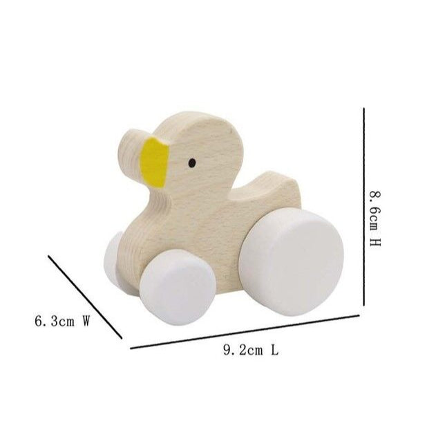 Quack & Roll – Wooden Duck Car