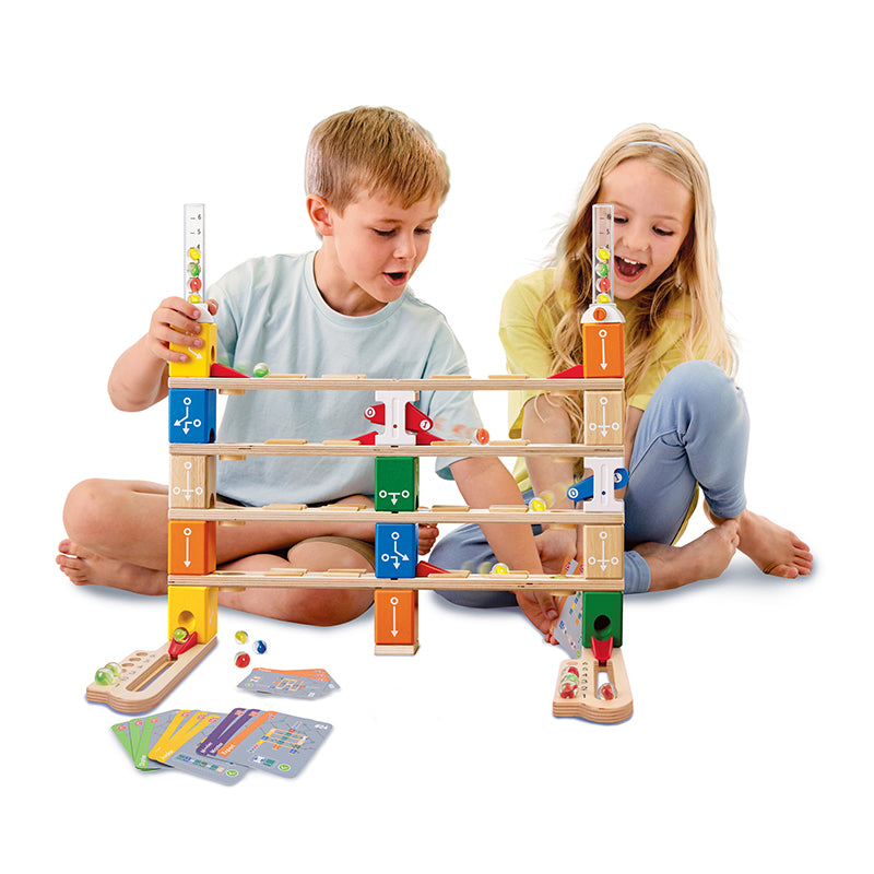 Quadrilla Marble Run: Unlock Coding Adventures