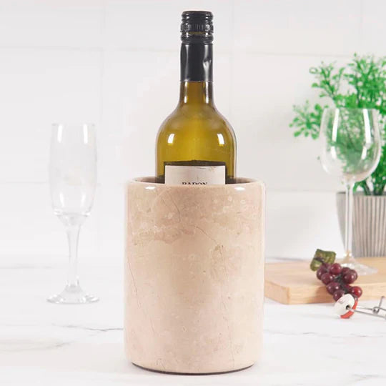 Quality Marble Wine Chiller - Beige