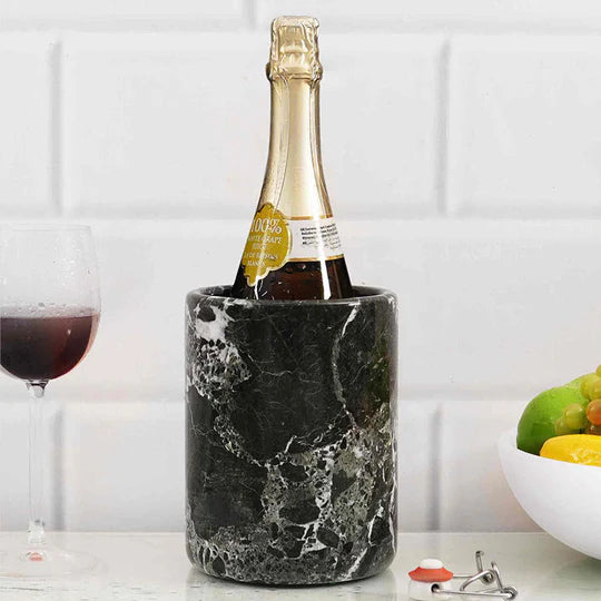 Quality Marble Wine Chiller - Black