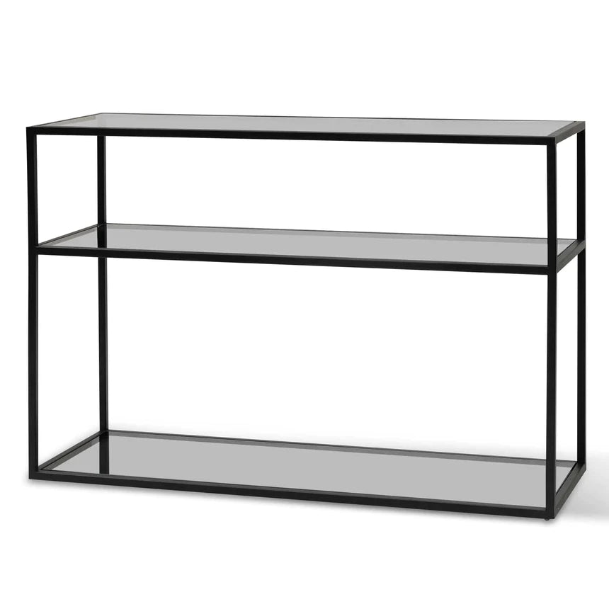 Rack Style Console Table 120cms - Black