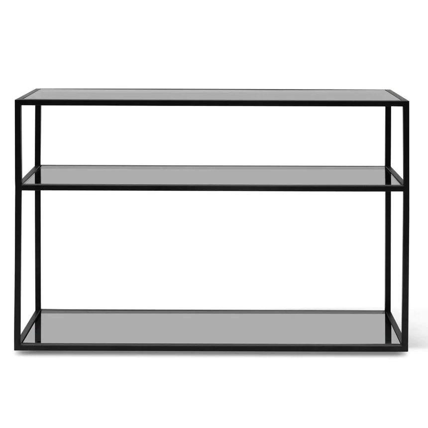 Rack Style Console Table 120cms - Black