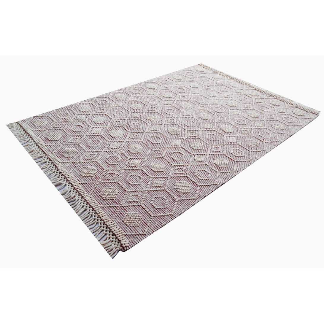 Radiance Geometric Woollen Rug (Available in 4 Sizes)