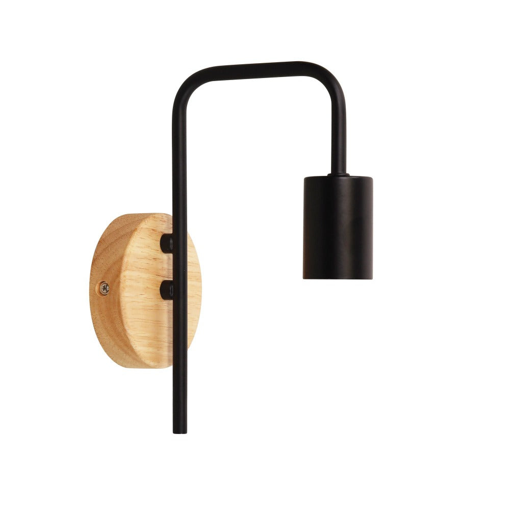 Real Timber Simple Design Wall Light (Available in 3 Colors)