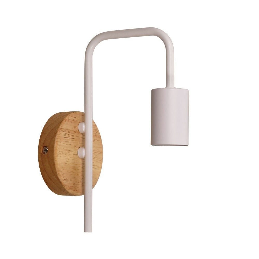 Real Timber Simple Design Wall Light (Available in 3 Colors)