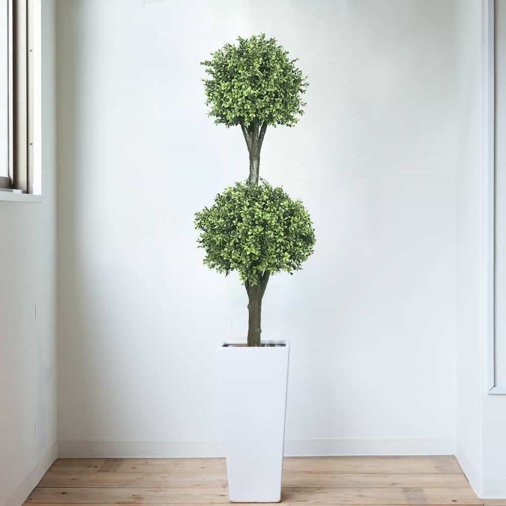 Realistic UV Resistant Topiary Trees - Set of 3