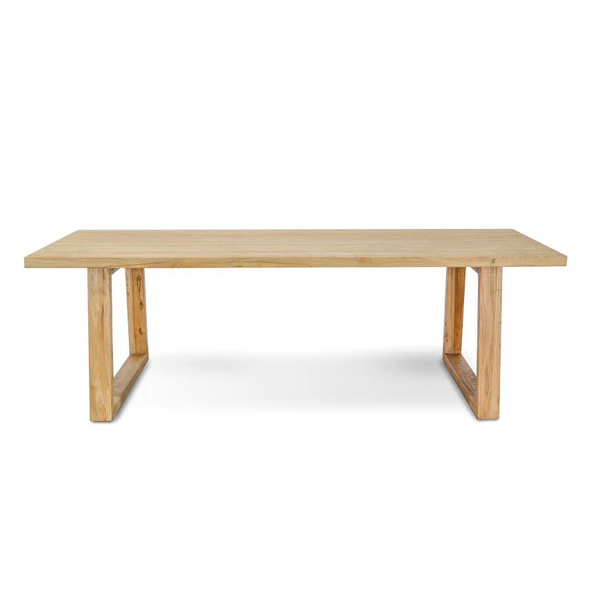 Reclaimed Elm Dining Table 240cms - Natural