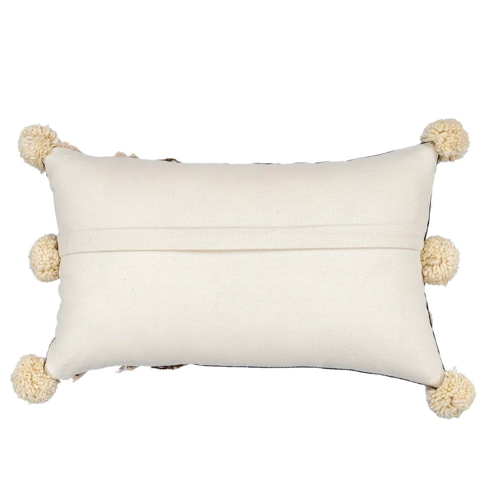 Rectangle Shaggy Cotton Silk Cushion Cover 30 x 50cms