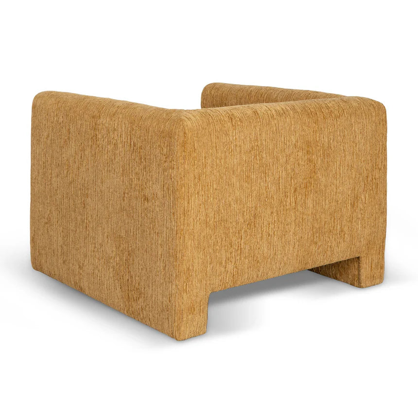 Refined Comfort Fabric Armchair - Yellow Sand