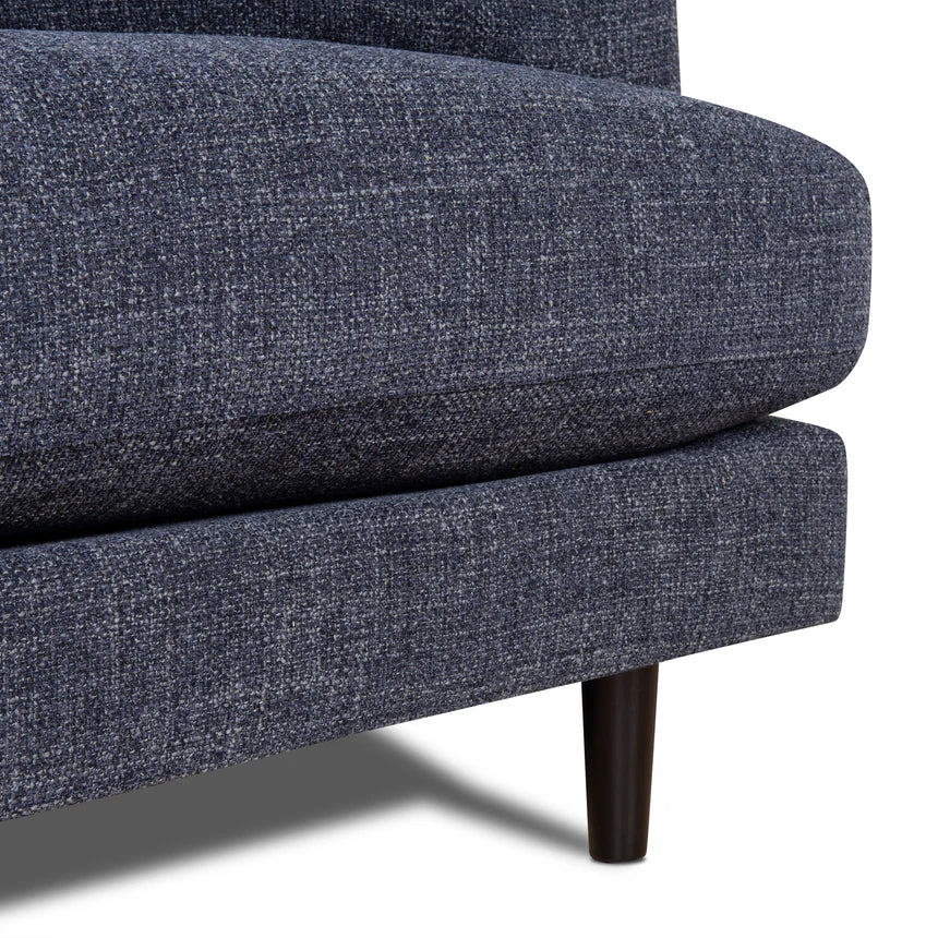 Refined Comfort Fabric Sofa Seater - Moss Navy Blue