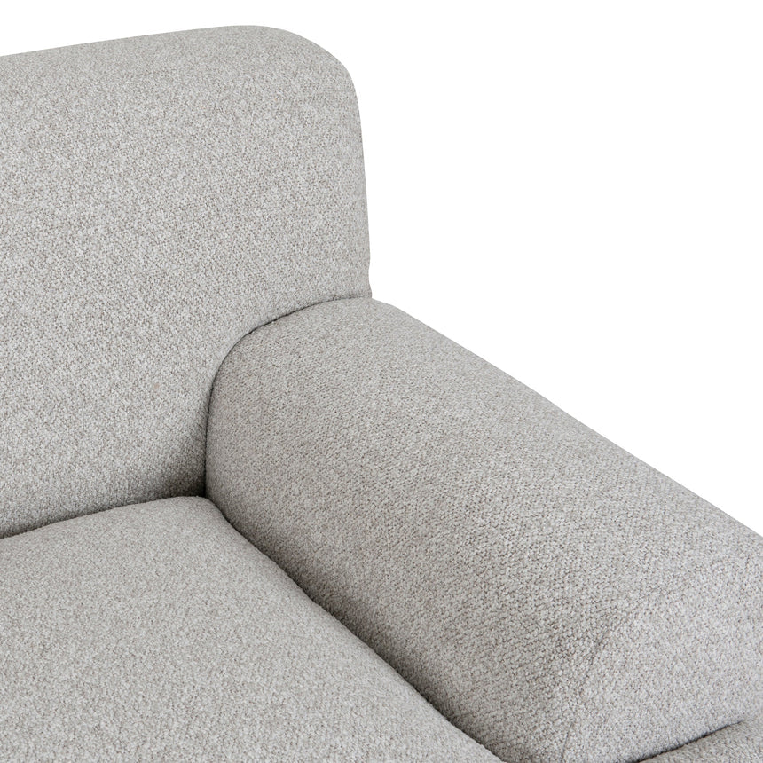 Refined Comfort Left Chaise Sofa - Clay Grey