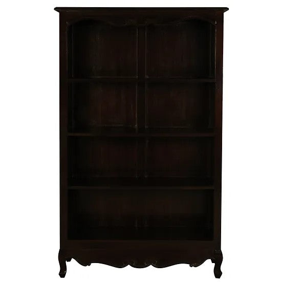 Refined Display Oak Ann Large Bookcase - Dark Brown