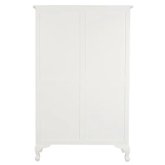 Refined Display Oak Ann Large Bookcase - White