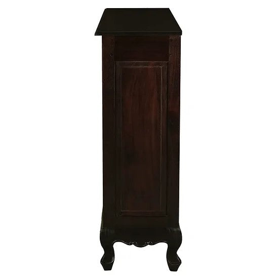 Refined Display Oak Ann Small Bookcase - Dark Brown