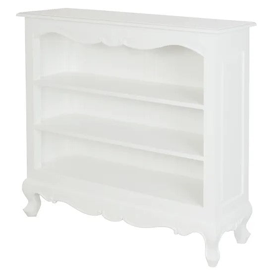 Refined Display Oak Ann Small Bookcase - White