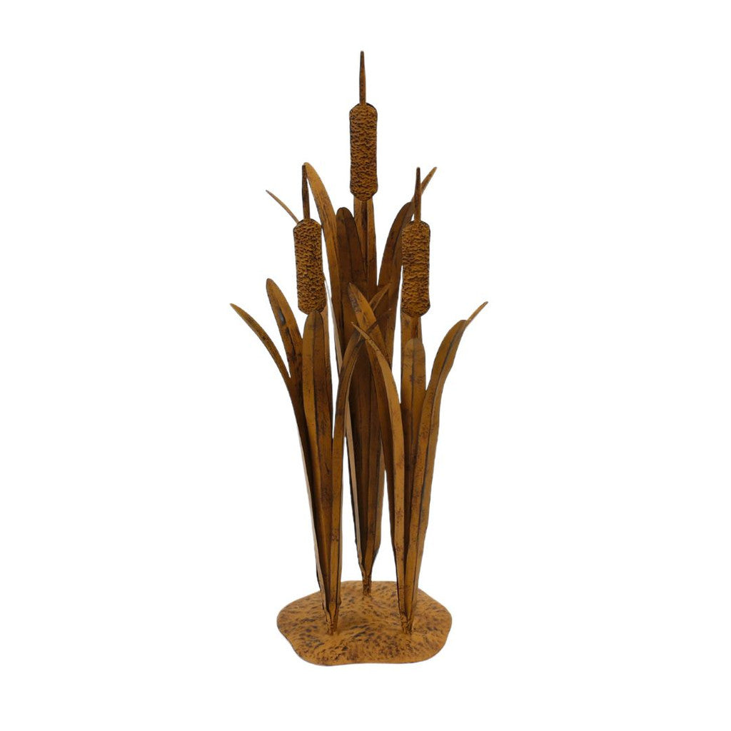 Refined Metal Bulrushes with Base