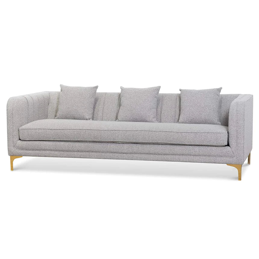 Refined Relaxation 3-Seater Sofa - Ash