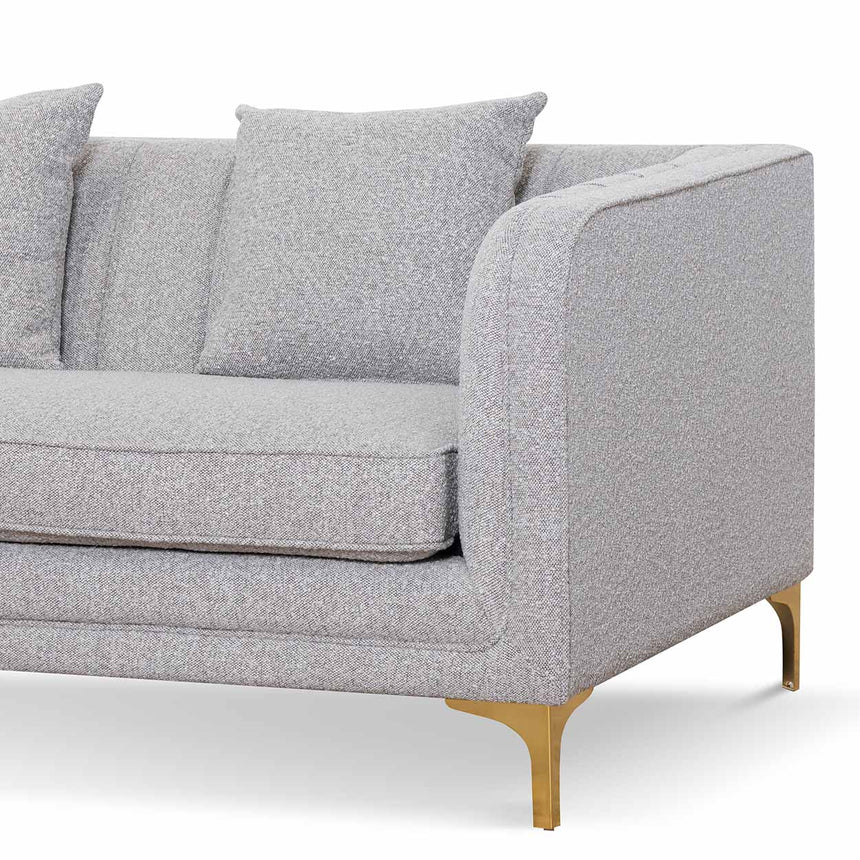 Refined Relaxation 3-Seater Sofa - Ash